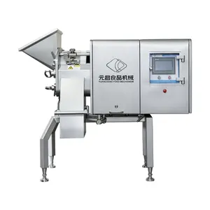 Electric Meat Cube Cutter Centrifugal Cutting Machine Frozen Meat Fish Beef Cube Dicer Machine