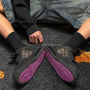 Starboard Sneaker Petit <span class=keywords><strong>Voilier</strong></span> Noir à Semelles Épaisses Couple Style Petite Échelle Anti-dérapant Bas Casual Hommes Shoesyue-shoes - Product Image 6