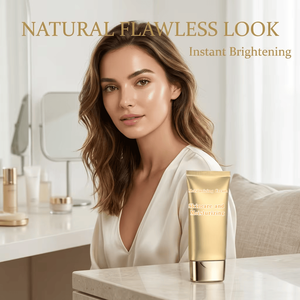 Crème Hydratante Unifiante Teint Effet Bonne Mine à Marque Blanche, Niacinamide Éclaircissante, <span class=keywords><strong>Acide</strong></span> Hyaluronique, Base de Teint Naturelle 30g, Prix Usine - Product Image 2