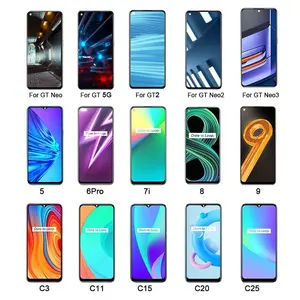 Realme 1 2 Pro 3 5 5i 5s 6 6i 6s 7 7c 5g 8 8i 8s 9 9i 9 Pro Plus 디스플레이 오리지널 AMOLED LCD 터치 스크린