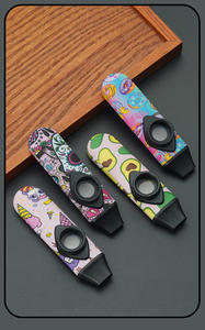 KAZOO <span class=keywords><strong>Flauta</strong></span> ABS Principiante Boca <span class=keywords><strong>Flauta</strong></span> Patrón de dibujos animados <span class=keywords><strong>para</strong></span> niños Simple Kazoo Regalo Instrumentos de cuerda Piezas Accesorios - Product Image 3