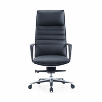 Chaise de bureau ergonomique de luxe neuve en cuir, directement de l'usine, pour la maison et le bureau, chaise pivotante réglable pour le travail sédentaire