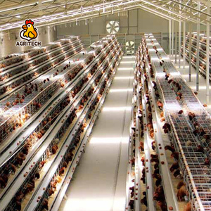 Bán Buôn 2025 Tự Động Gia Cầm Thiết Bị Nông Nghiệp Giá Rẻ Giá Gà Lồng Pin Hai Lớp Lồng Động Vật Lồng - Product Image 1