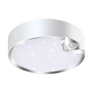 High Quality Modern Battery Powered Motion <b>Sensor</b> <b>LED</b> Ceiling <b>Light</b> 0~8M Range Dual Color Temp ABS Material for Bedroom Living - Product Image 1