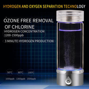 YenvQee Ménage SPE/PEM Santé Potable Ionisateur Usb Rechargeable Anion Portable Hydrogène Générateur D'<span class=keywords><strong>eau</strong></span> Bouteille - Product Image 4