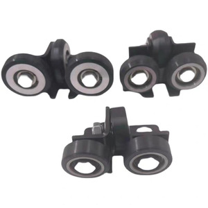 Rouleaux de guidage en acier de 19 mm de diamètre intérieur pour ascenseur de villa, résistants à l'usure, silencieux et élastiques - Product Image 1