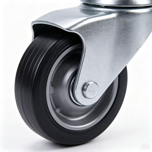 Rueda de Goma Sólida de 5x1.5 Pulgadas, Antipinchazos, para Carretilla de Mano, Carretilla con Ruedas, Carretilla de Jardín - Product Image 5