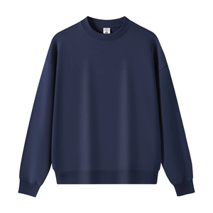 Felpa Girocollo Oversize in Cotone 100% Spesso Senza Cordoncini, Premium, Pesante, con Logo, da <span class=keywords><strong>Uomo</strong></span> - Product Image 1
