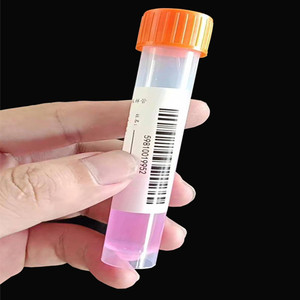 Thiết kế miễn phí tùy chỉnh Ống nghiệm nhãn máu Ống nhãn dán nhiệt độ thấp y tế Tủ đông nhãn mã vạch - Product Image 3