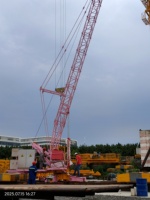 Grue de toit/dérisseur/tour Haishan 8T pour la construction et le démontage avec moteur et propulseur, hauteur de levage 29M, haute efficacité 3023W