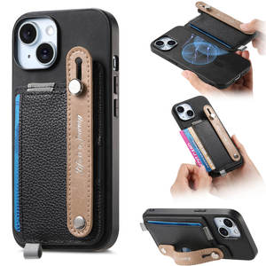 Correa de Muñeca Personalizada Retro Simple con Cierre de Clip para Tarjetas de Crédito, Impermeable, para Funda de iPhone - Product Image 4