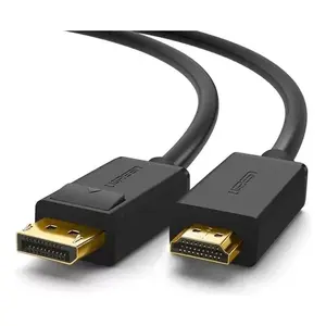 Cable Ugreen 10239 DisplayPort a HDMI de 1.5m Negro, Adaptador de Video 4K/30Hz para Conexión de Monitor y PC - Product Image 3