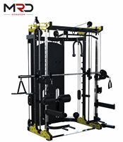 MRD-B1108 Appareil de musculation multifonctionnel commercial à double poulie en acier robuste pour entraînement complet du corps