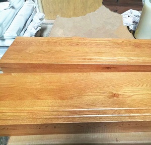 <strong>Wood</strong> Stair Tread - <strong>Wood</strong> Stair Treads/<strong>Riser</strong>/<strong>Steps</strong> Made of Acacia/Rubber Finger Joint Panel - Product Image 6