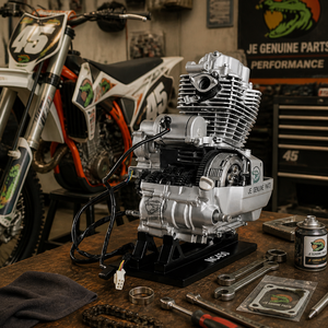 Ensemble moteur de moto NC450 <span class=keywords><strong>Zongshen</strong></span> 450cc, moteur complet pour moto tout-terrain YZ Kews <span class=keywords><strong>450</strong></span>, pièces de rechange pour moto - Product Image 2