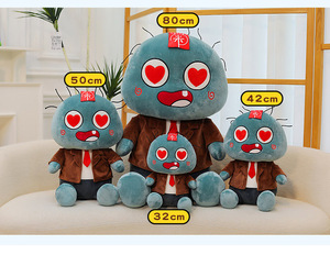 Adorable Peluche Monstre Mignon et <span class=keywords><strong>Moche</strong></span>, Jouet en Peluche Doux, Décoration, Mignon Petit Zombie, Cadeau d'Anniversaire Adorable pour Amis - Product Image 4