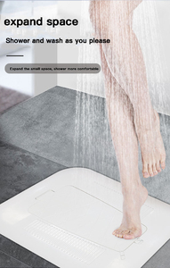 Mới ngồi xổm nhà vệ sinh vỏ sò vách ngăn hộ gia đình nhà vệ sinh ngồi xổm hoàn toàn đóng Bàn đạp chống mùi và chống chặn Nắp nhà vệ sinh - Product Image 4