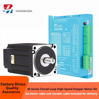 Servomoteur hybride en boucle fermée HONGBAODA HBS86H, contrôle vectoriel DSP 32 bits, compatible NEMA 34, sans perte de pas