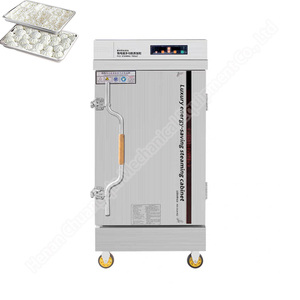 Electric Control Gas Rice <b>Steamer</b> Large Capacity Rice <b>Steamer</b> Mobile Food <b>Steamer</b> Cart for Sale - Product Image 3