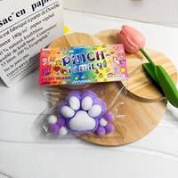 Jouet anti-stress RXS pour garçons, patte de chat douce, jouet souple Taba, jouet sensoriel, matériau TPE, multicolore