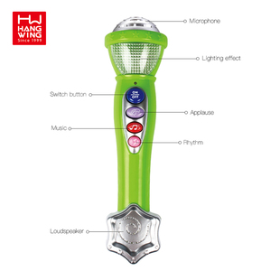 HW TOYS-mini micrófono de música a juego, gafas geniales, batería eléctrica, instrumentos musicales, nuevo producto para niños - Product Image 4