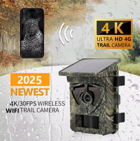 BSCl Usine 4K Vision Nocturne Wifi Caméra de Chasse Vision Nocturne Panneau Solaire