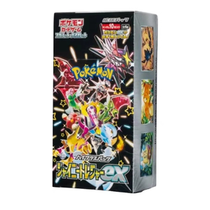 กล่องของขวัญการ์ดสะสมโปเกมอน PTCG รุ่น SV4a Shining Treasure EX ของแท้จากญี่ปุ่น บรรจุภัณฑ์แบบปิดผนึก ทำจากกระดาษที่ทนทาน - Product Image 1