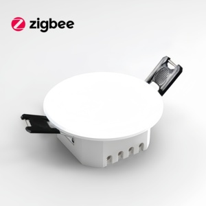Détecteur de présence humaine intelligent SLS <span class=keywords><strong>Tuya</strong></span> ZigBee 5.8GHz à radar <span class=keywords><strong>MMWave</strong></span>, détection corporelle, équipement électrique - Product Image 1