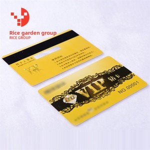 Tarjeta de membresía RFID de diseño personalizado 13,56 MHz Mini etiqueta PVC tarjeta IC para gestión de cajero en el campus - Product Image 2