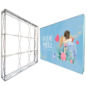 Sản xuất <span class=keywords><strong>Pop</strong></span> <span class=keywords><strong>Up</strong></span> hiển thị Backdrop vải triển lãm hiển thị Banner Backdrop Cấu trúc khung - Product Image 2
