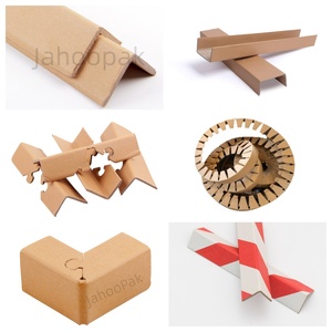 Protections d'angle en papier kraft à assembler, angle droit 90° ° |   Protecteur <span class=keywords><strong>de</strong></span> bordures robuste pour feuilles <span class=keywords><strong>de</strong></span> verre et <span class=keywords><strong>de</strong></span> métal - Product Image 1
