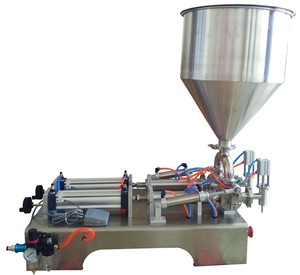Máquina de llenado semiautomática de doble boquilla-1000-5000ml para pinturas, aceites y gel en recipientes de metal/plástico - Product Image 3