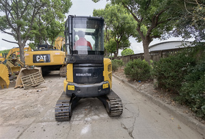 Miniexcavadora Komatsu PC35MR usada de alta flexibilidad para la siembra de árboles frutales y paisajismo - Product Image 6