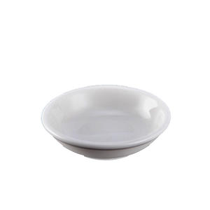 Juego de recipientes para condimentos de cerámica blanca pura para vajilla de cocina de hotel, duradero y apto para microondas. - Product Image 5