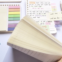 Loseblatt-Notizbuch mit Erweiterungsfunktion, Mehrzweck-Haftnotizen für Schüler, Internet-Trendprodukt, Schulbedarf, Schreibwaren