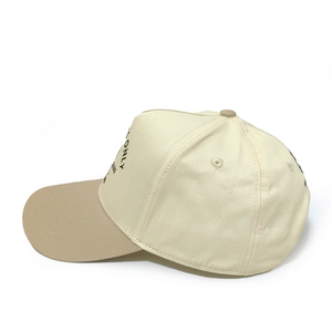 Casquette de baseball vintage personnalisée pour papa, couleur verte, bicolore beige, logo d'équipe de baseball brodé, casquette à fermeture snapback pour papa - Product Image 4