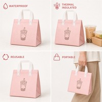 Sac isotherme Heepack personnalisé avec logo imprimé, non tissé, réutilisable, imperméable, écologique, léger, recyclable, pour le transport