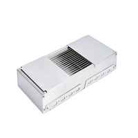 Fabricant professionnel OEM, barbecue au charbon de bois pliable moderne sans fumée en acier inoxydable 304 pour l'extérieur
