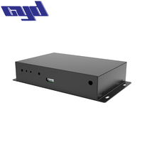 Diseño de Fabricación de Cajas de Chapa Metálica, Carcasa Negra Industrial para Electrónica, Chasis de Servidor de Montaje en Rack de 19 Pulgadas y 3U
