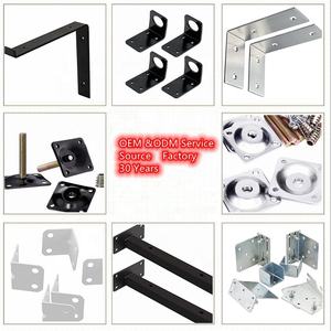 Заводская служба Oem, металлические штампованные детали, стальной лист, формирующий на заказ, оборудование для мебели, штамповка, кронштейн из листового металла - Product Image 1