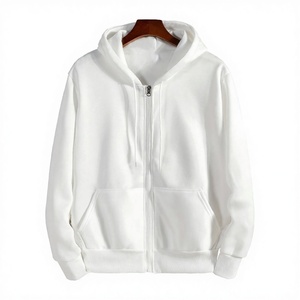 เสื้อฮู้ดดี้ผ้าฟลีซหนานุ่มสำหรับผู้ชาย สีพื้น ตกแต่งกระเป๋าและไหล่ตก  ผลิตจากเส้นใยโพลีเอสเตอร์/ฝ้ายย้อมสี  เป็นมิตรต่อสิ่งแวดล้อม พร้อมโลโก้สั่งทำพิเศษ - Product Image 3