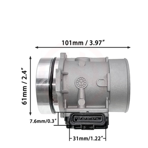 MAF เซ็นเซอร์ตรวจวัดการไหลของอากาศสำหรับรถฟอร์ดเฟียสต้า Mk3 Mk4 1L Mk7 1.3L 1989-2002R 96FB12B579EB 1004581 722184350เคาะเซ็นเซอร์ - Product Image 5