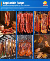 Générateur de fumée en usine, équipement de poulet fumé/machine à fumer des saucisses