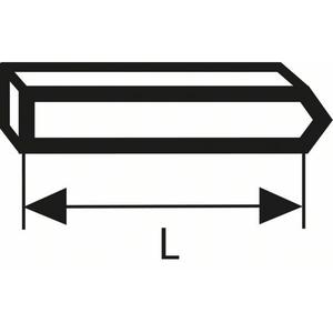 BOSCH - 2609255806 <b>Plug</b> type 40 - EAN 3165140392570 BRADS, PINS AND <b>NAILS</b> BRADS/PINS <b>NAILS</b> - Product Image 1