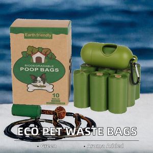 Bolsa de Basura Biodegradable y Ecológica para Mascotas, Bolsa para Recoger Excrementos de Perro con Fragancia y Estampado, Bolsa Portátil para Recoger Excrementos de Gato - Product Image 2