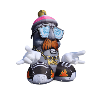 Globo Inflable Gigante Personalizado con Forma <span class=keywords><strong>de</strong></span> Botella, Modelo <span class=keywords><strong>de</strong></span> <span class=keywords><strong>Hombre</strong></span> Botella para Decoración <span class=keywords><strong>de</strong></span> Exposiciones - Product Image 1