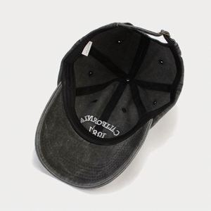 หมวกเบสบอลปักลายสไตล์วินเทจสำหรับผู้ชาย สไตล์สปอร์ตแนวสตรีท สำหรับฤดูใบไม้ผลิและฤดูร้อน ปรับแต่งสีได้ ผลิตโดยผู้หญิง - Product Image 6