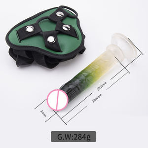 Ceinture réaliste <span class=keywords><strong>de</strong></span> pénis en plastique <span class=keywords><strong>de</strong></span> gode portable sur le gode en plastique avec la conception <span class=keywords><strong>de</strong></span> <span class=keywords><strong>luxe</strong></span> pour l'intimité lesbienne et le jeu - Product Image 6