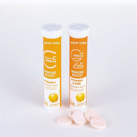 Complément alimentaire OEM Vitamine C 1000mg Comprimés effervescents pour renforcer le système immunitaire