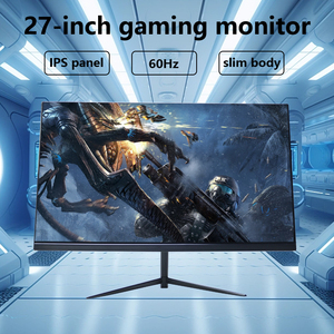 Moniteur LED à <span class=keywords><strong>écran</strong></span> large sans cadre de <span class=keywords><strong>24</strong></span> <span class=keywords><strong>pouces</strong></span> 75Hz 1MS <span class=keywords><strong>1920X1080</strong></span> FHD pour bureau à domicile Studio Business Gaming Desktop Computer Monitor - Product Image 4